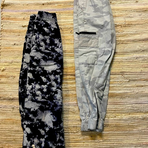 Bundle of Two Stylish Cargo Jogger Pants - Picture 2 of 4